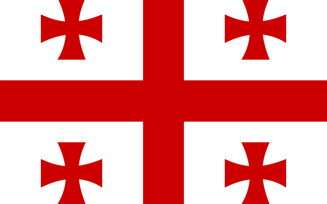 Bandera de Georgia. Traducciones de español a georgiano