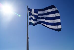 Bandera de Grecia. Traducciones juradas en griego